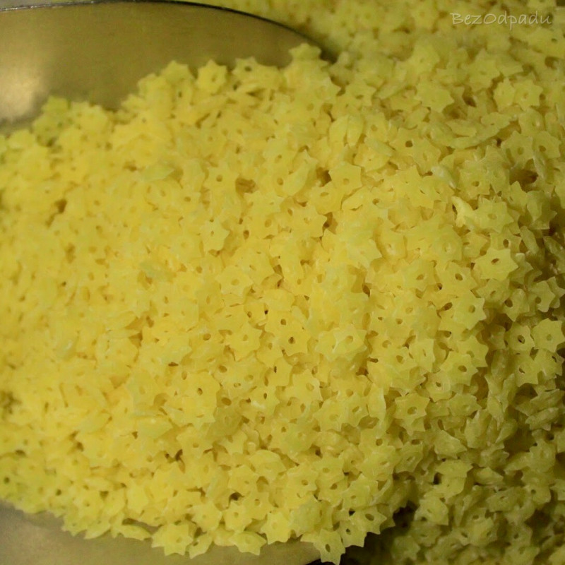 Ryžové polievkové hviezdičky Ryžové polievkové hviezdičky